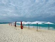 Banc de sable blanc de Nosy Iranja à Madagascar